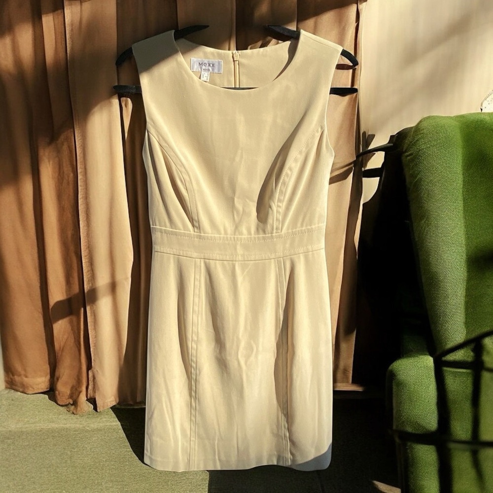 Mexx butter yellow Mini A line Dress